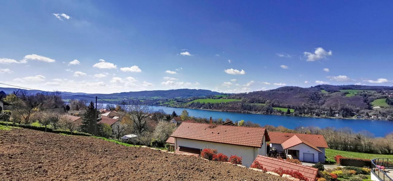 Gite Le Panoramique Billieu Exterior foto